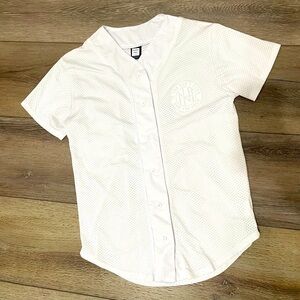 White Baseball Jersey